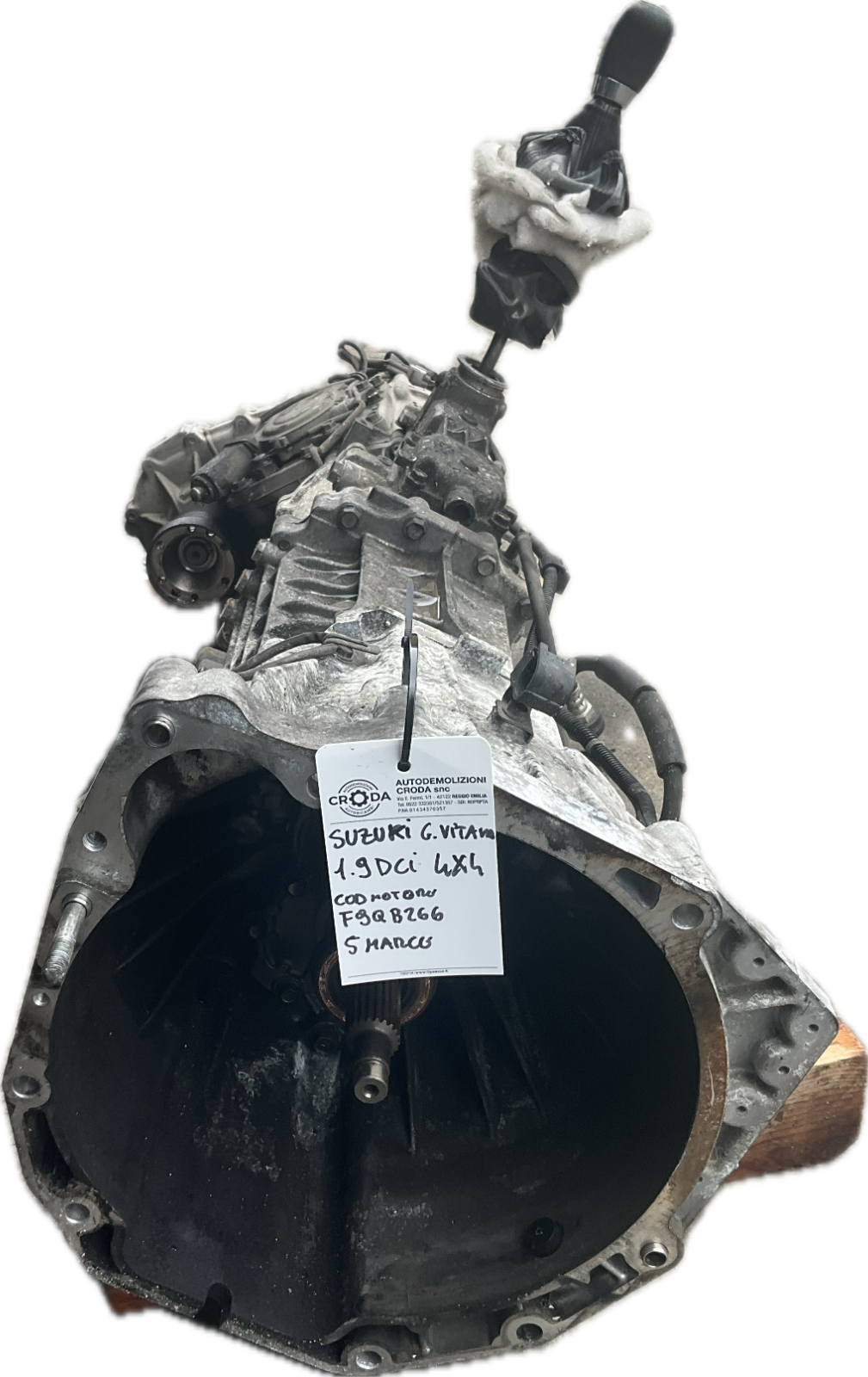 Cambio manuale per SUZUKI GRAND VITARA 1.9TDCI 4x4 5 marce codice motore F9QB266