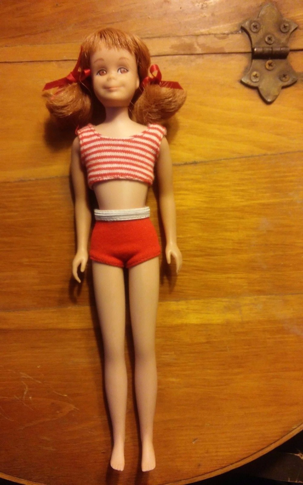 Barbie Skooter 1965 Doll #1040 Titian Hair Straight Leg Near Mint