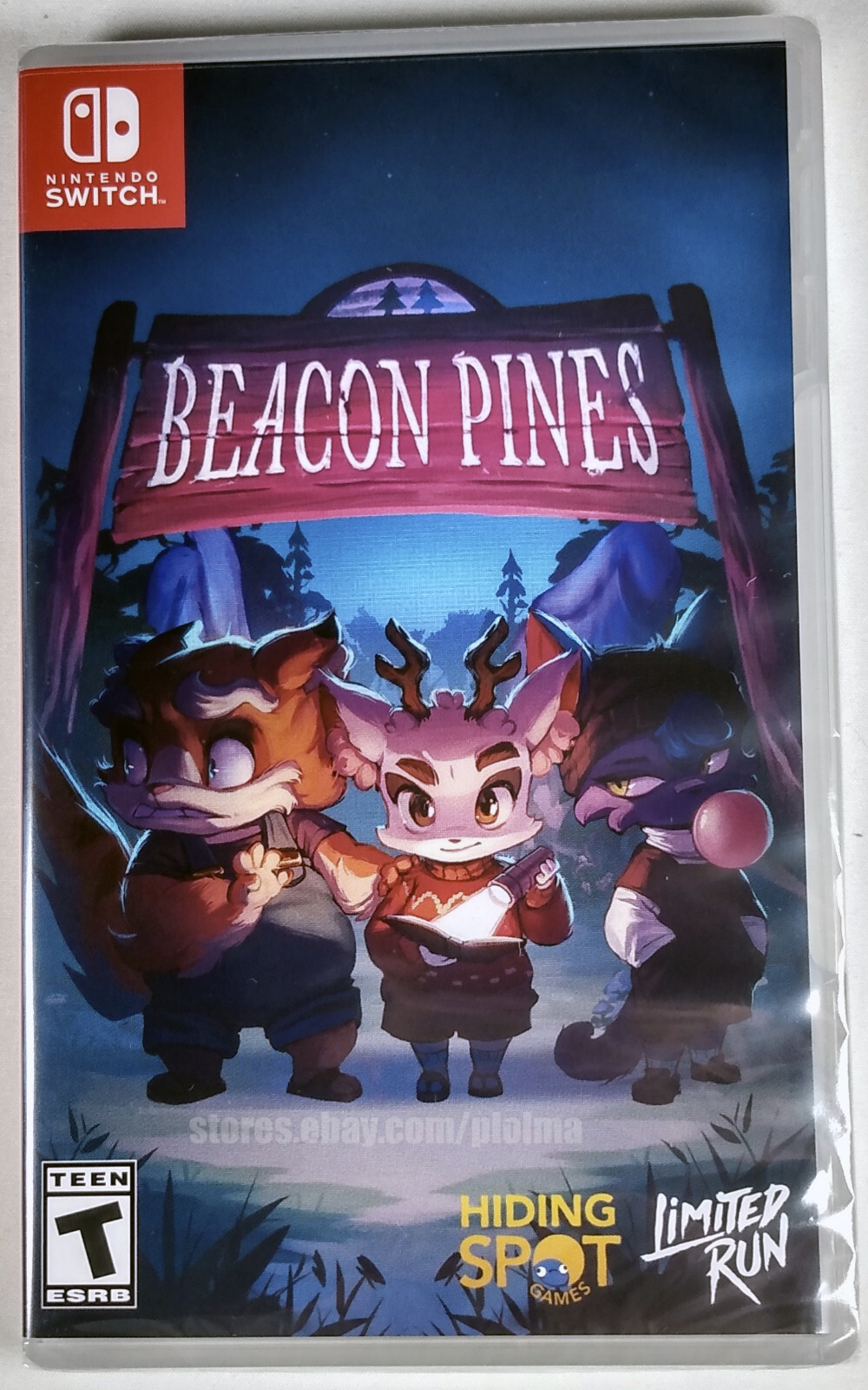 ニンテンドースウィッチ BEACON PINES Brand New NINTENDO SWITCH Game Limited Run #206