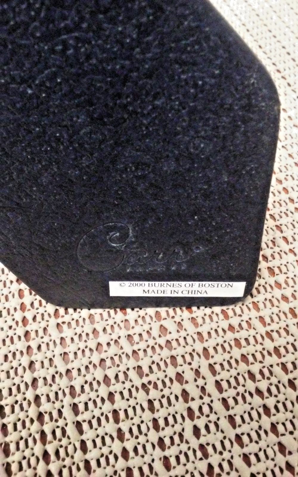 Flower ceramic 4x6 photo frame by Carr Frames made in China in 2000