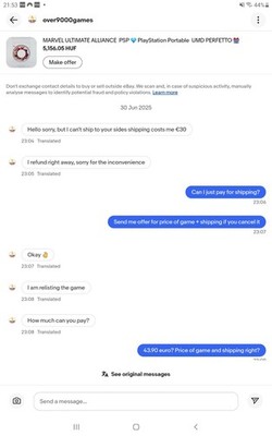 Foto dell'oggetto di un acquirente verificato