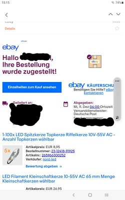 Artikelfoto(s) von einem verifizierten Käufer