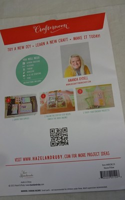 HOUSE PILLOW Make It In An Afternoon Pin-Sew-Stuff Kit by Crafternoon Complete