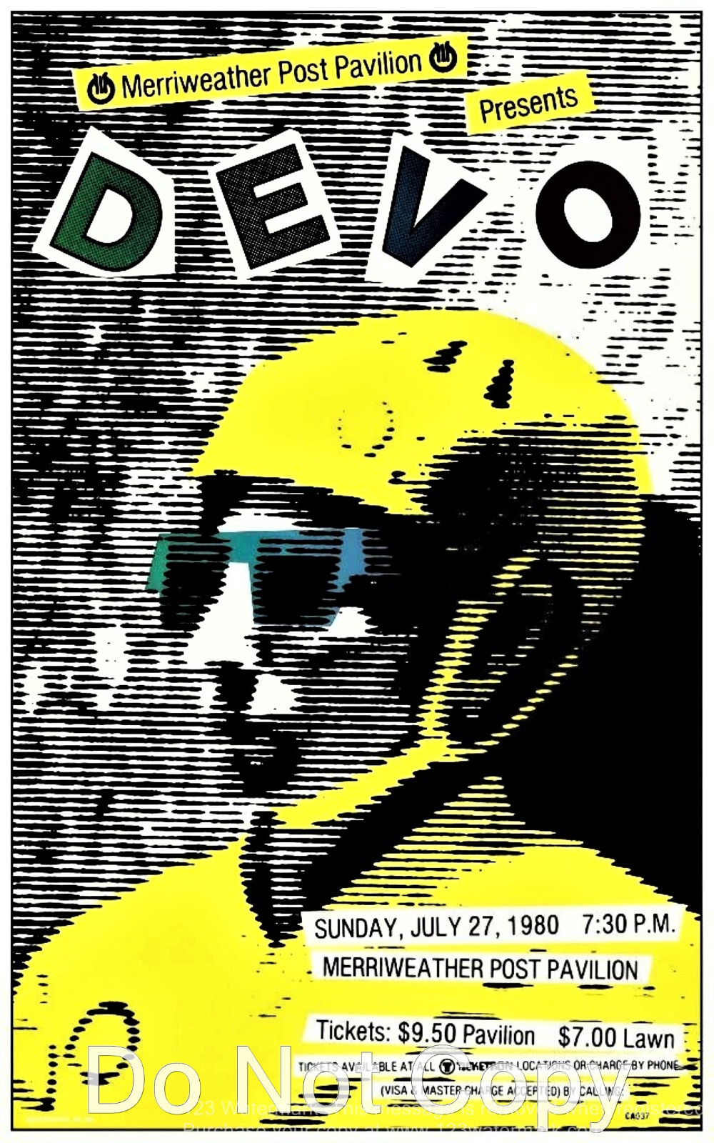 Devo Show Concert Poster 12