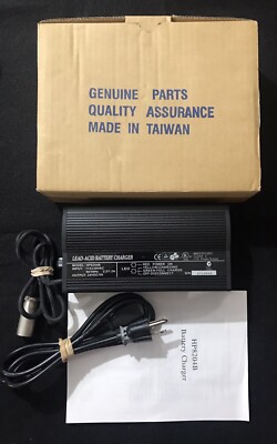(Brand New) High Power HP8204B 24V 3A Lead-Acid Battery Charger 3-Pin Power Cord
