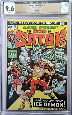 Marvel Spotlight #14 Cgc 9.6 White Pages Pedigree