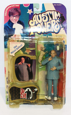 MOC - McFarlane Toys Austin Powers Dr. Evil 1999 Movie Action Figure Mike Myers