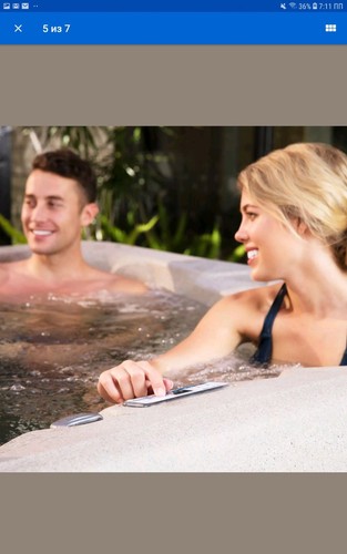 Lifesmart Spas Rock Solid Simplicity 4-Person Plug & Play Hot Tub Spa with Cover