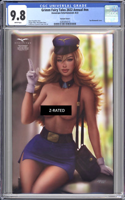 ZENESCOPE GRIMM FAIRY TALES 2022 ANNUAL #nn CGC 9.8 LTD 100 VAIANT I