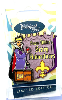 Disneyland 1955 Snow White's Scary Adventures LE 755 pin