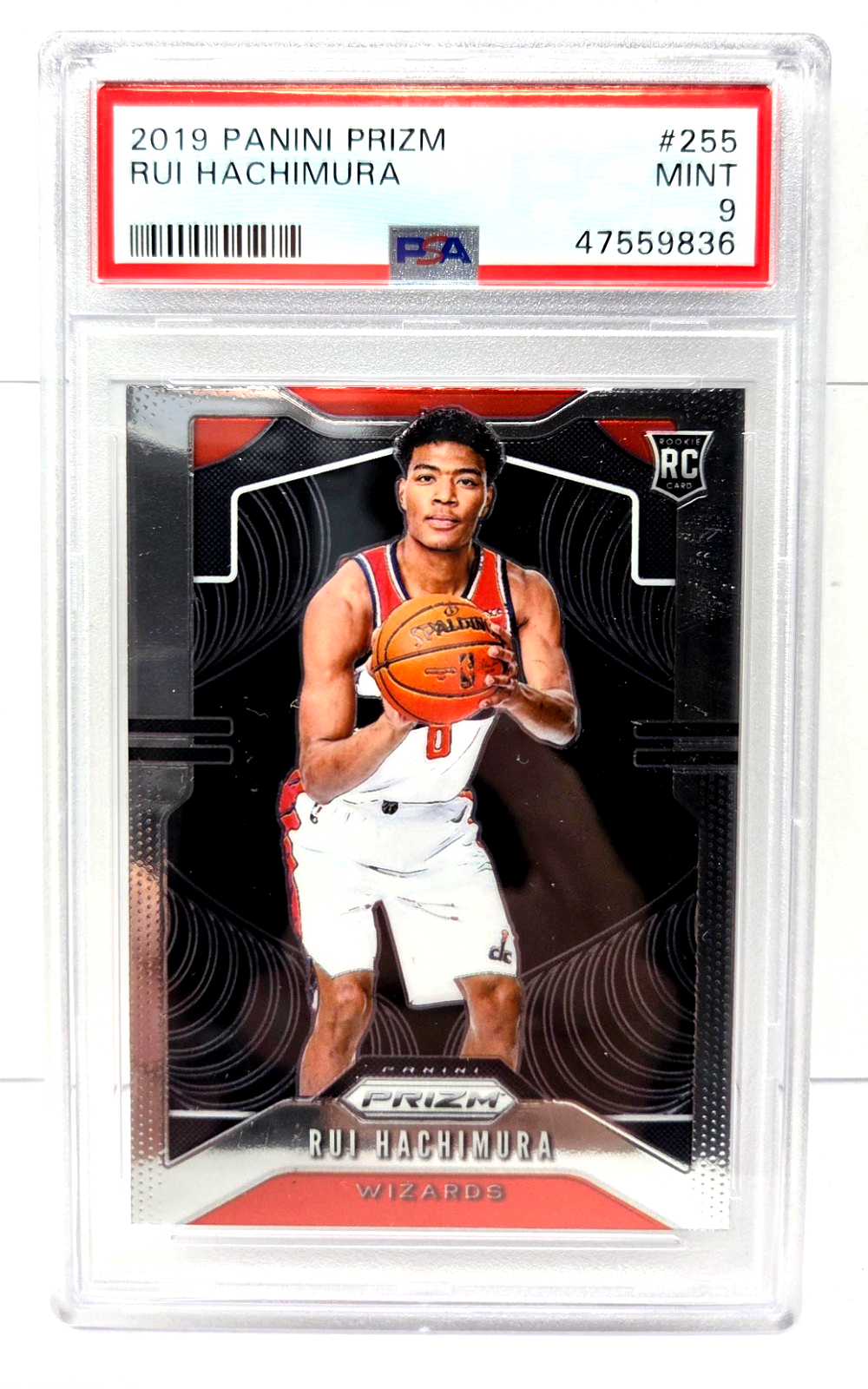 2019 Panini Prizm RUI HACHIMURA RC Rookie Basketball Card PSA 9 MINT