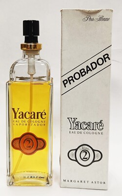 YACARÉ 2 POUR HOMME MARGARET ASTOR EAU COLONGE 100 ML YACARE