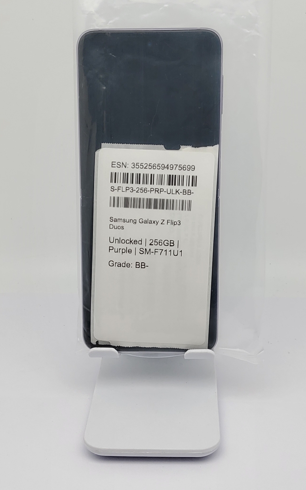 Samsung Galaxy Z Flip3 5G - 256 GB - Purple (Unlocked) | SM-F711U1