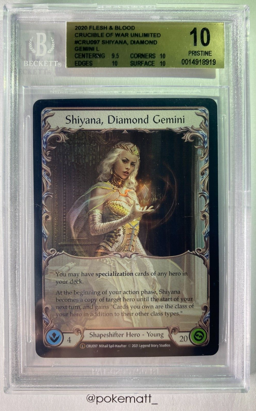その他 Flesh and Blood Shiyana, Diamond Gemini Shiyana, Diamond Gemini (Extended Art) | Crucible of War