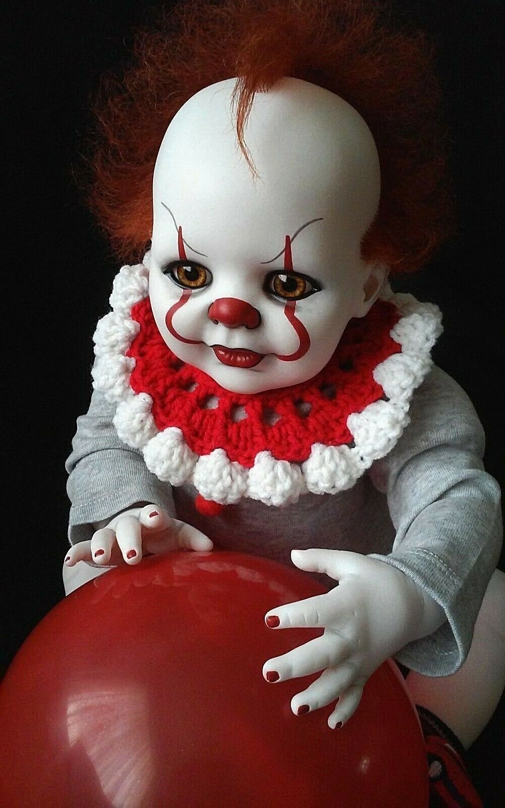 PRICE REDUCED!! Reborn Baby~PennyWise IT Clown Fantasy Horror Gothic Alternative