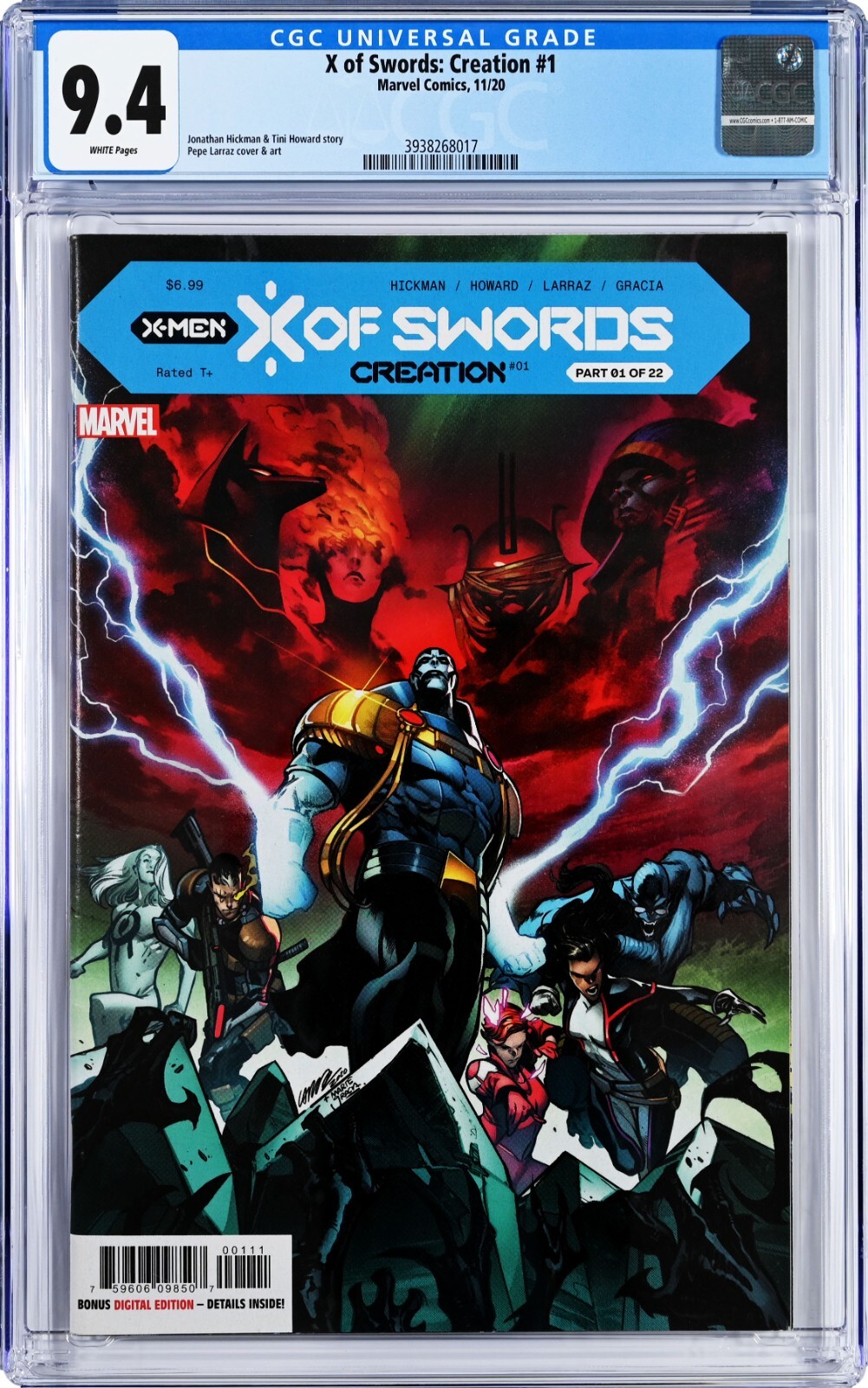 X of Swords: Creation #1 CGC 9.4 (Nov 2020, Marvel) Four