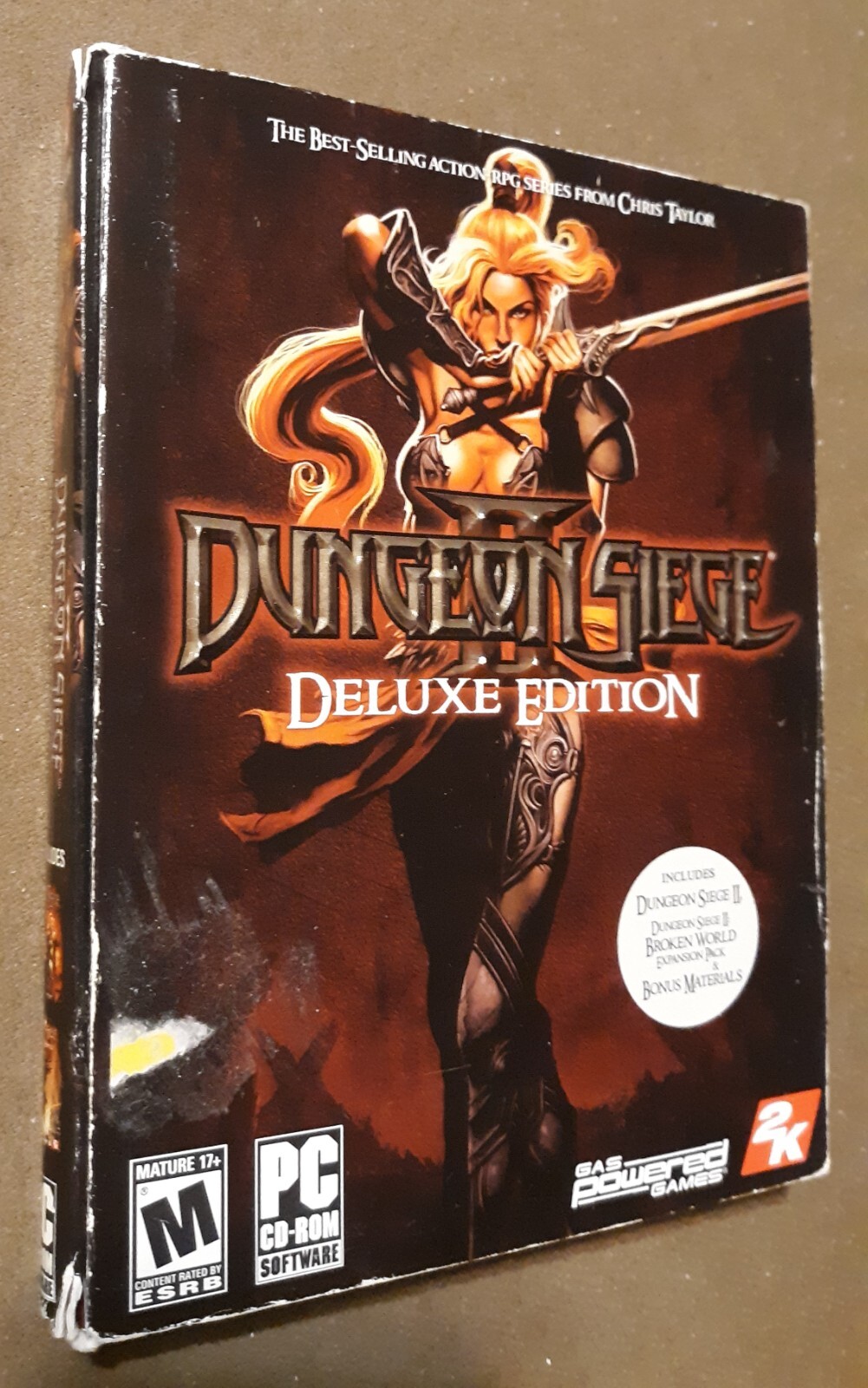 Dungeon Siege II Deluxe Edition RPG Boxed Game PC CD-ROM