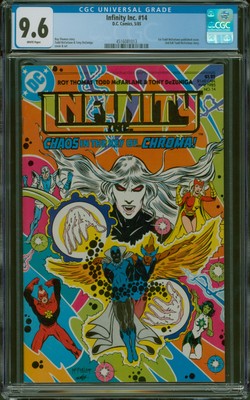 Infinity Inc. #14 (CGC 9.6) 1st Todd McFarlane published cover - 1985