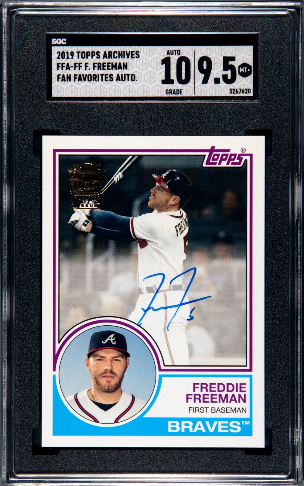 【美品】Freddie Freeman フリーマン★直筆サインカード★Topps Yahoo!オークション - 2022 Topps Now Freddie Freeman Los