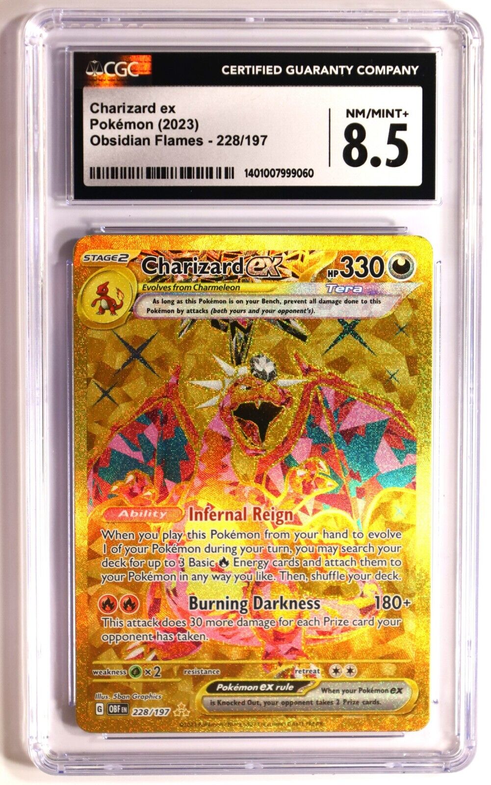 Pokemon TCG Charizard ex - 228/197 Obsidian Flames Hyper Pokemon TCG Charizard ex - 228/197 Obsidian Flames Hyper