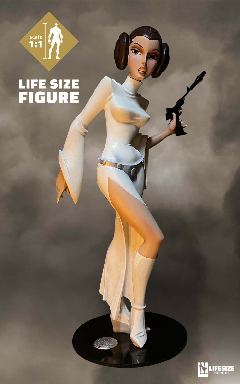 ジェントルジャイアント STAR WARS Princess Leia Life size Princess Leia Organa Gentle Giant 1:1 FULL-LIFE-SIZE