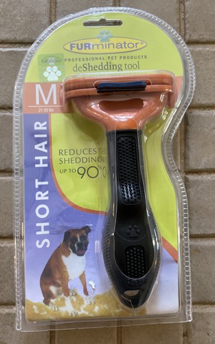 FURminator DeShedding Tool For Short Hair Medium Dogs 21-50 lbs NEW