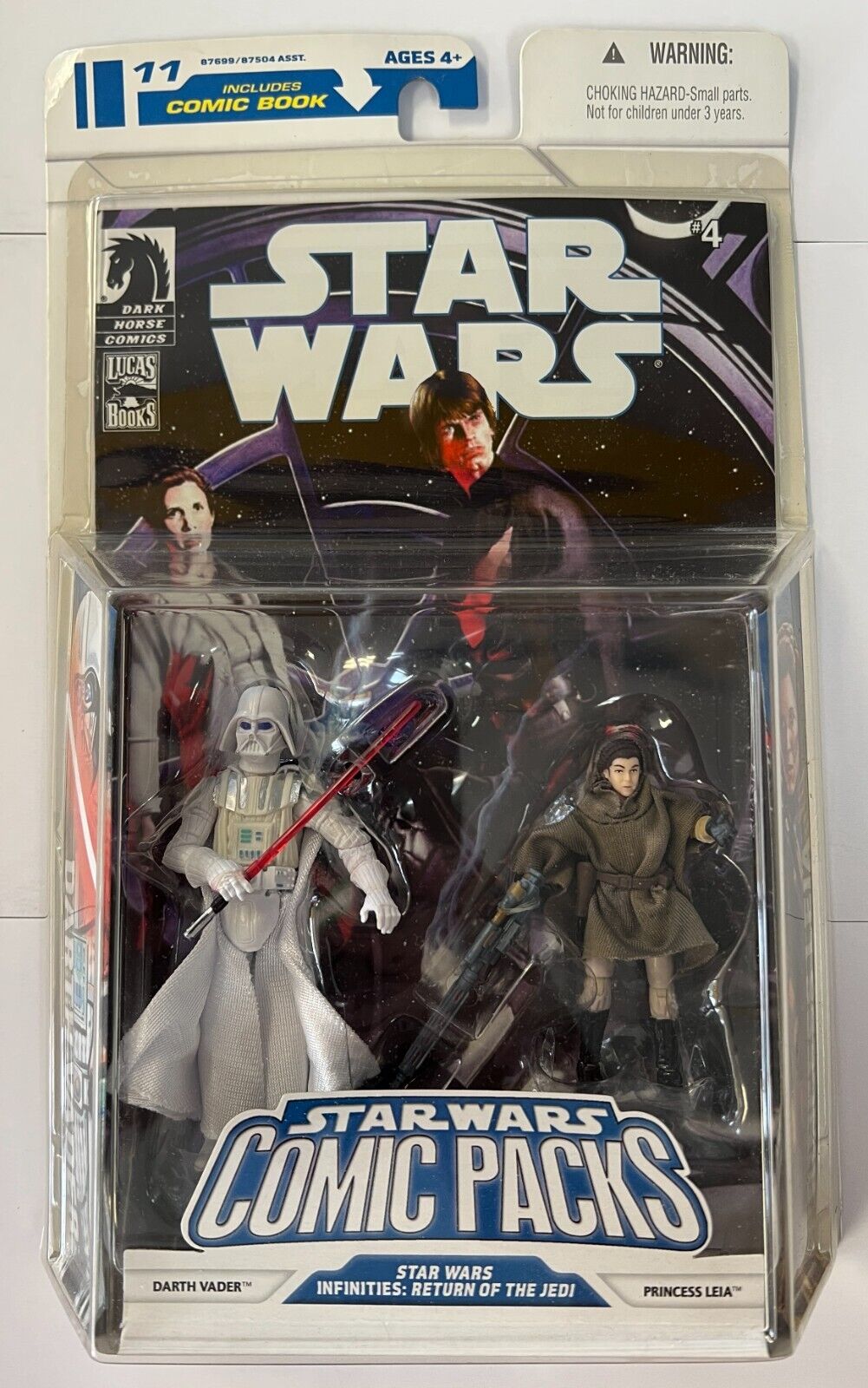 Star Wars Comic Packs Infinities: ROTJ #4 ~ Darth Vader Star Wars Comic Packs Infinities: ROTJ #4 ~ Darth Vader