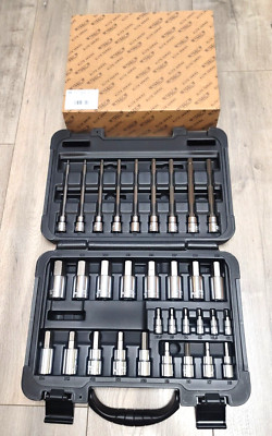 VIM Tools PRO 32 Master Metric Hex Bit Socket Set Short & Long #HMMS32