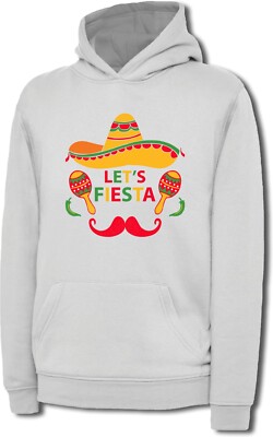 Let's Fiesta Hoodie Cinco de Mayo Mexican Festival Battle of Puebla Gift Top