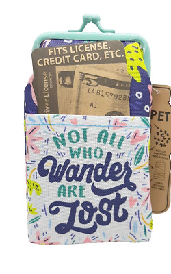 Smokezilla Wander/Lost 100% Recycled Made Kings Or 100s Cigarette Pack Pouch