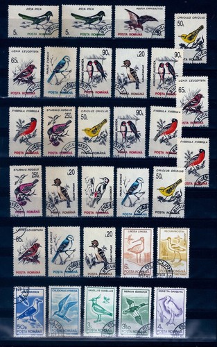 Briefmarken-Set Rumänien 1993 – Prähistorische Tiere, Komplett 4911-4916, Postfrisch MNH