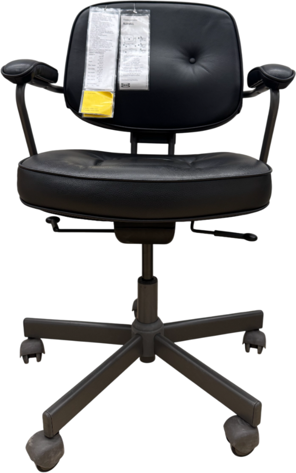 Brand New IKEA ALEFJALL Glose Black Office Chair 103.674.61 | eBay