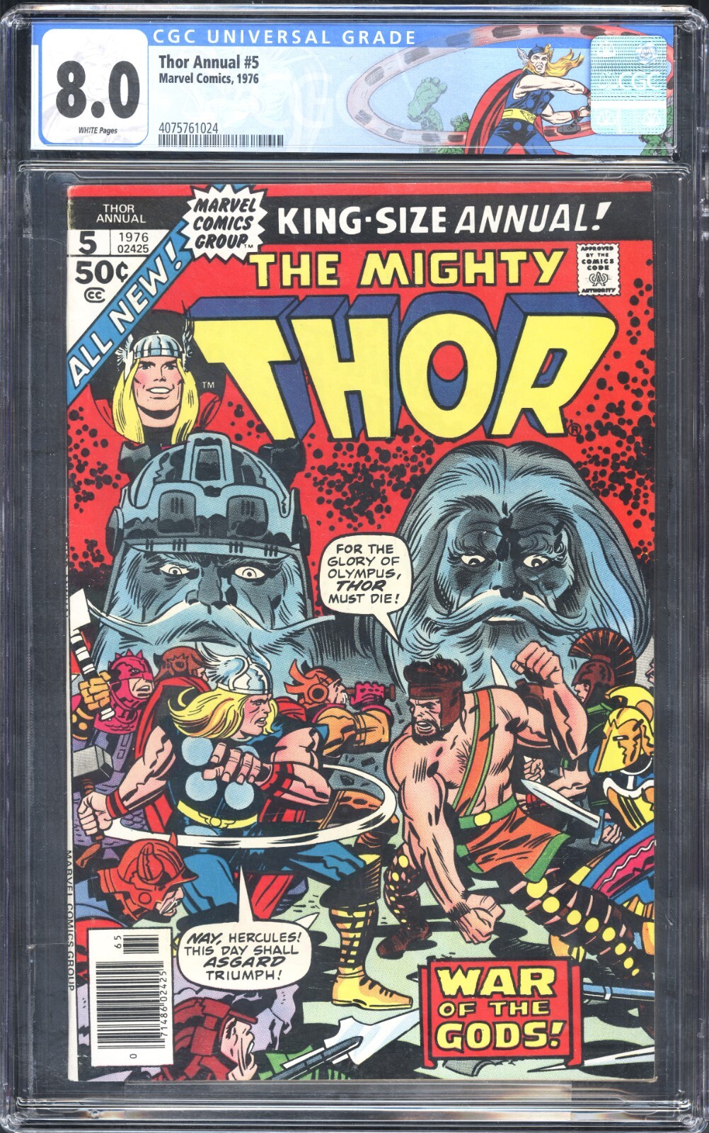 Thor Annual #5 (1966) CGC 8.0 | eBay