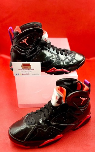 WMNS Air Jordan 7 Patent Raptor Size 8W/ 6.5M Black