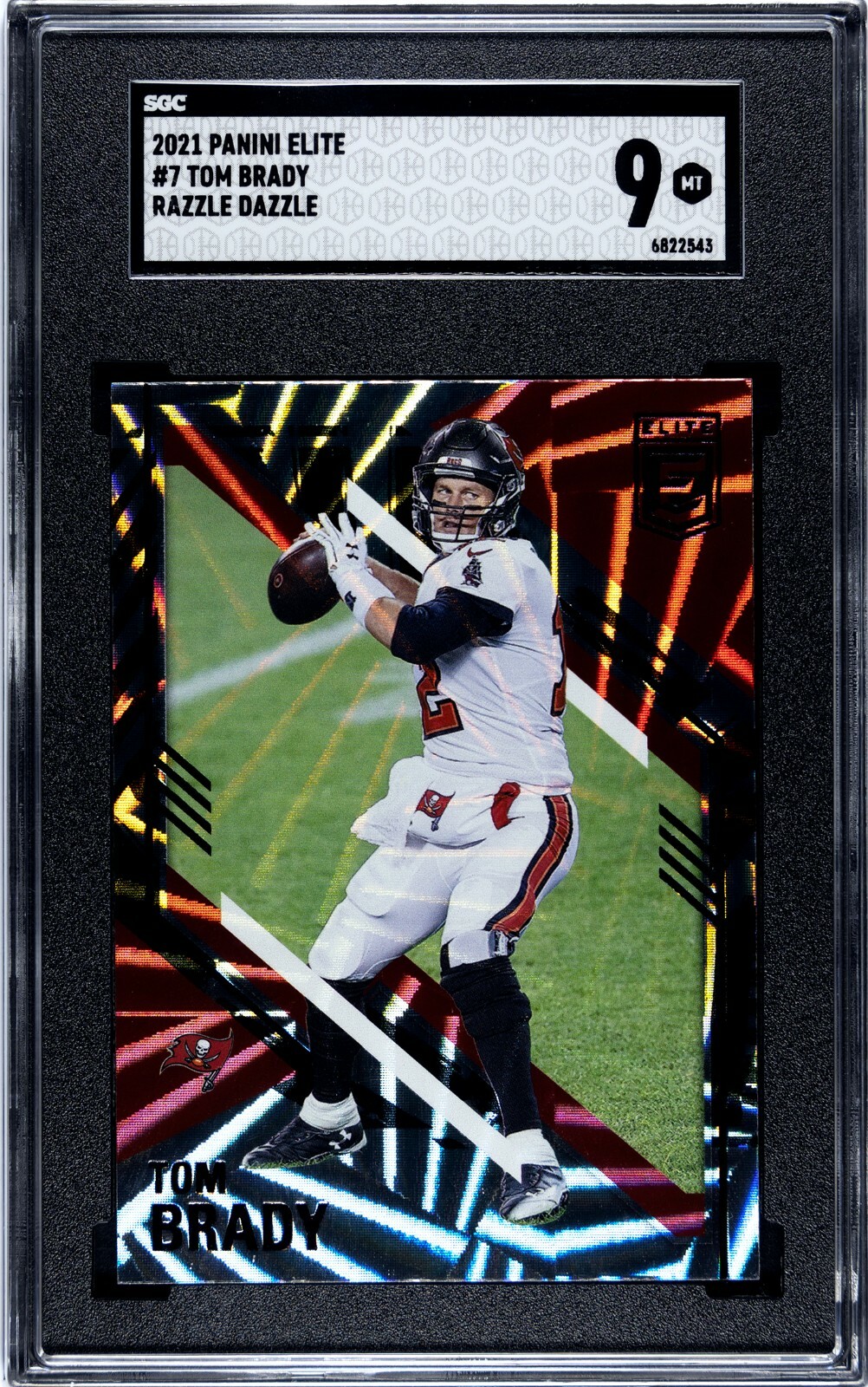 2021 Panini Elite TOM BRADY Razzle Dazzle SP SSP Case Hit