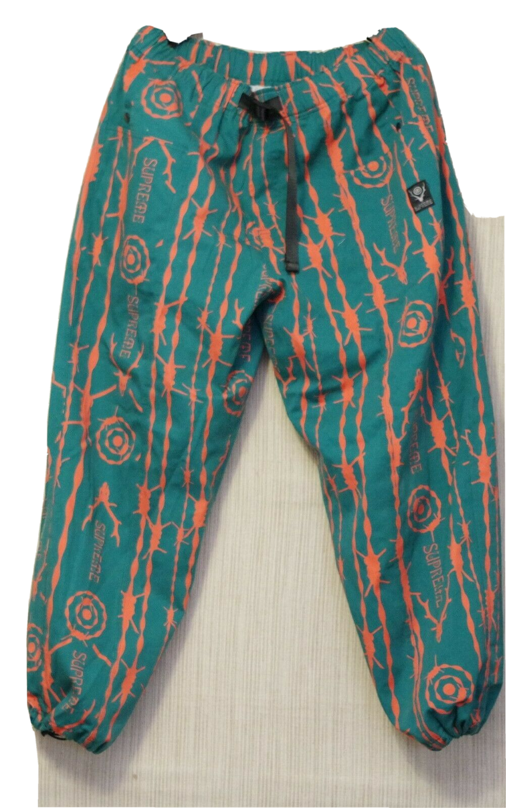 Supreme x South2 West8 Belted Pant - Teal Size M | eBay