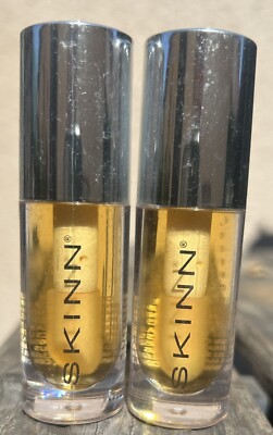 SKINN Cosmetics Divine Elixir Luminous Skin Manuka Honey + C Lip Oil  2 Pack