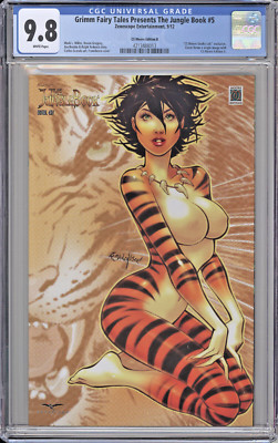 ZENESCOPE GRIMM FAIRY TALES JUNGLE BOOK #5 CGC 9.8 LTD 100 GFT CS MOORE ED