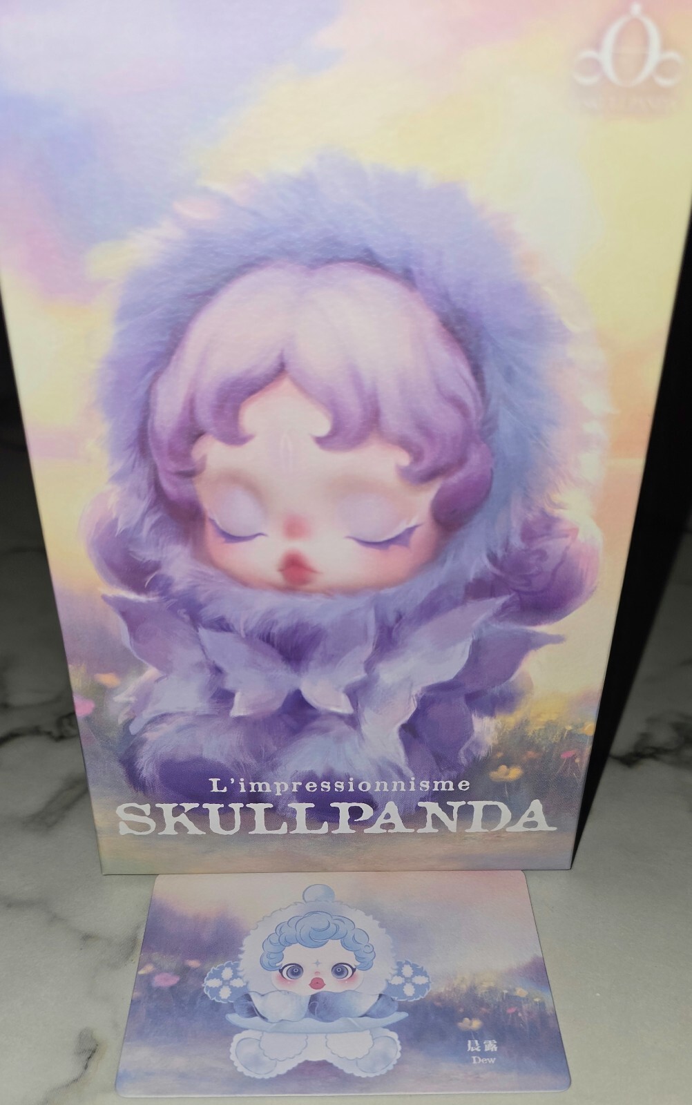 SKULLPANDA L’impressionnisme スカルパンダ　Dew Authentic SKULLPANDA L' impressionnisme Plush Series - (Dew