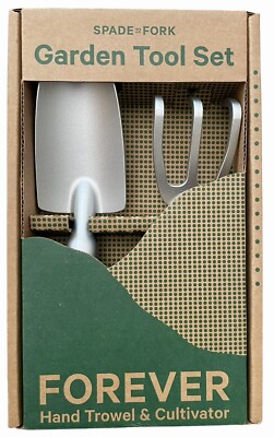 Spade to Fork 2pc Forever Garden Tool Set - NEW