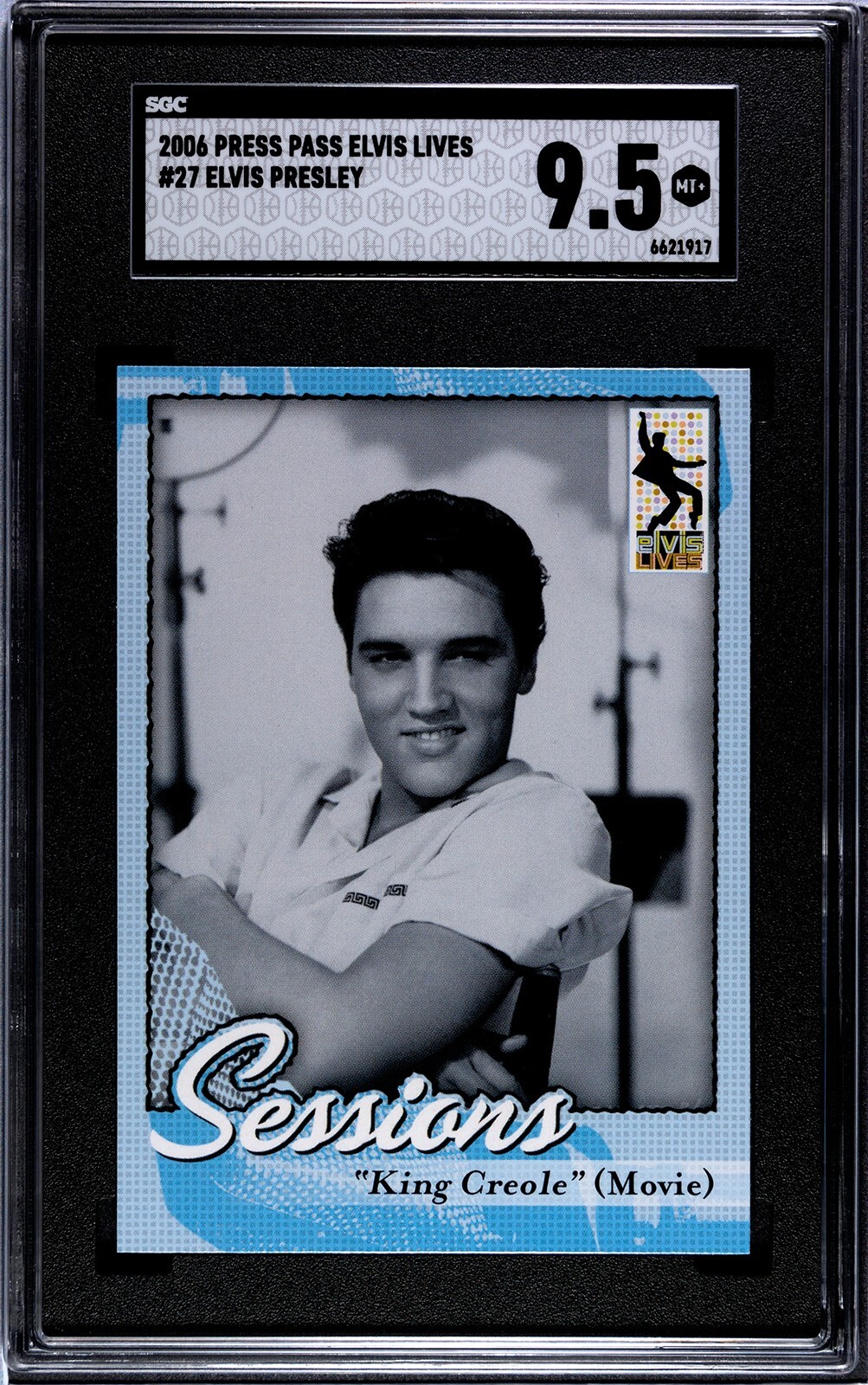 2006 Press Pass Elvis Lives #27 Elvis Presley King Creole