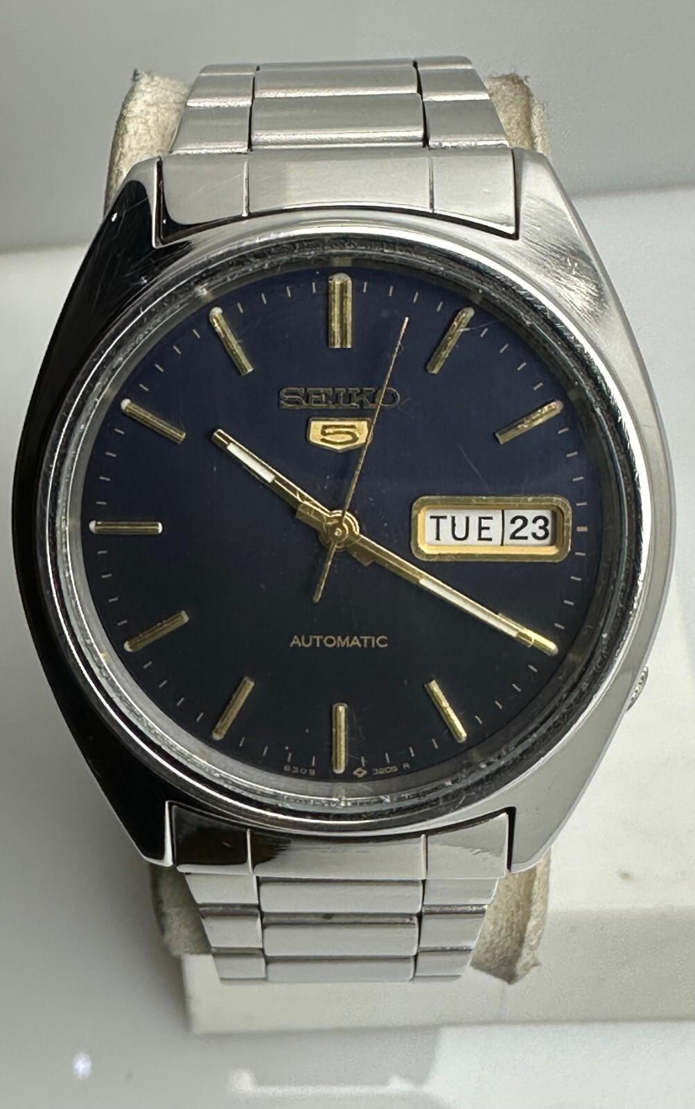 Vintage Seiko 5 Automatic Day/Date 6309-8840 Japan Made
