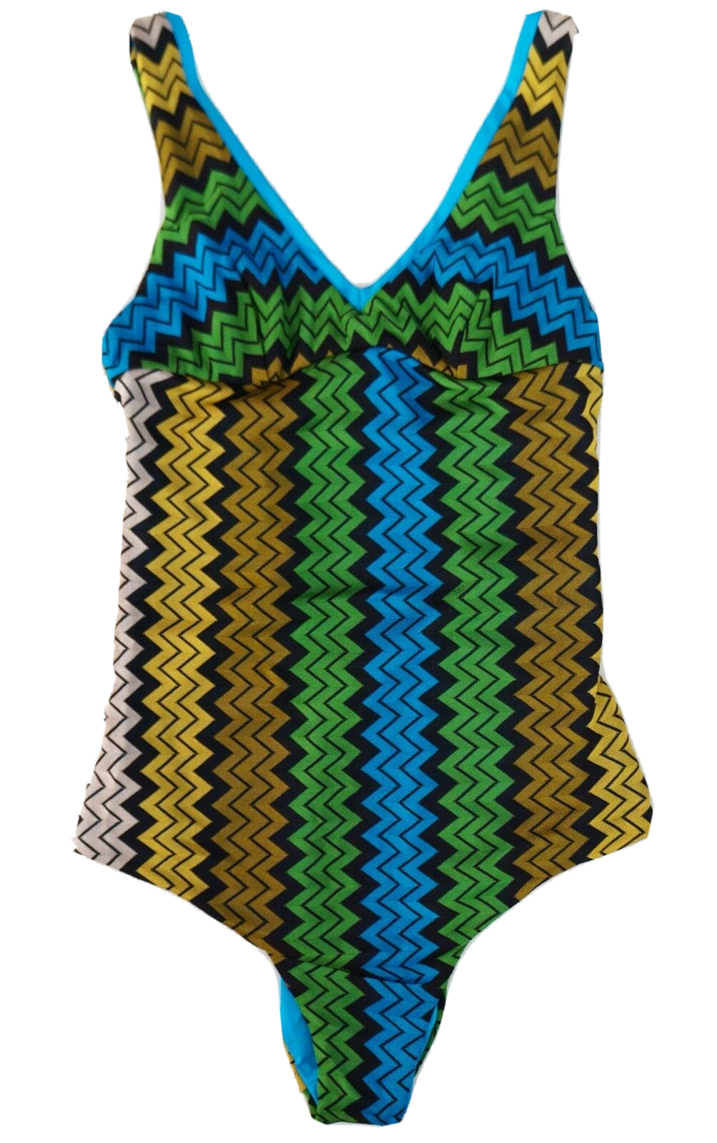 🆕️ MISSONI MARE ZIGZAG CHEVRON ONE-PIECE Swimsuit Bathing