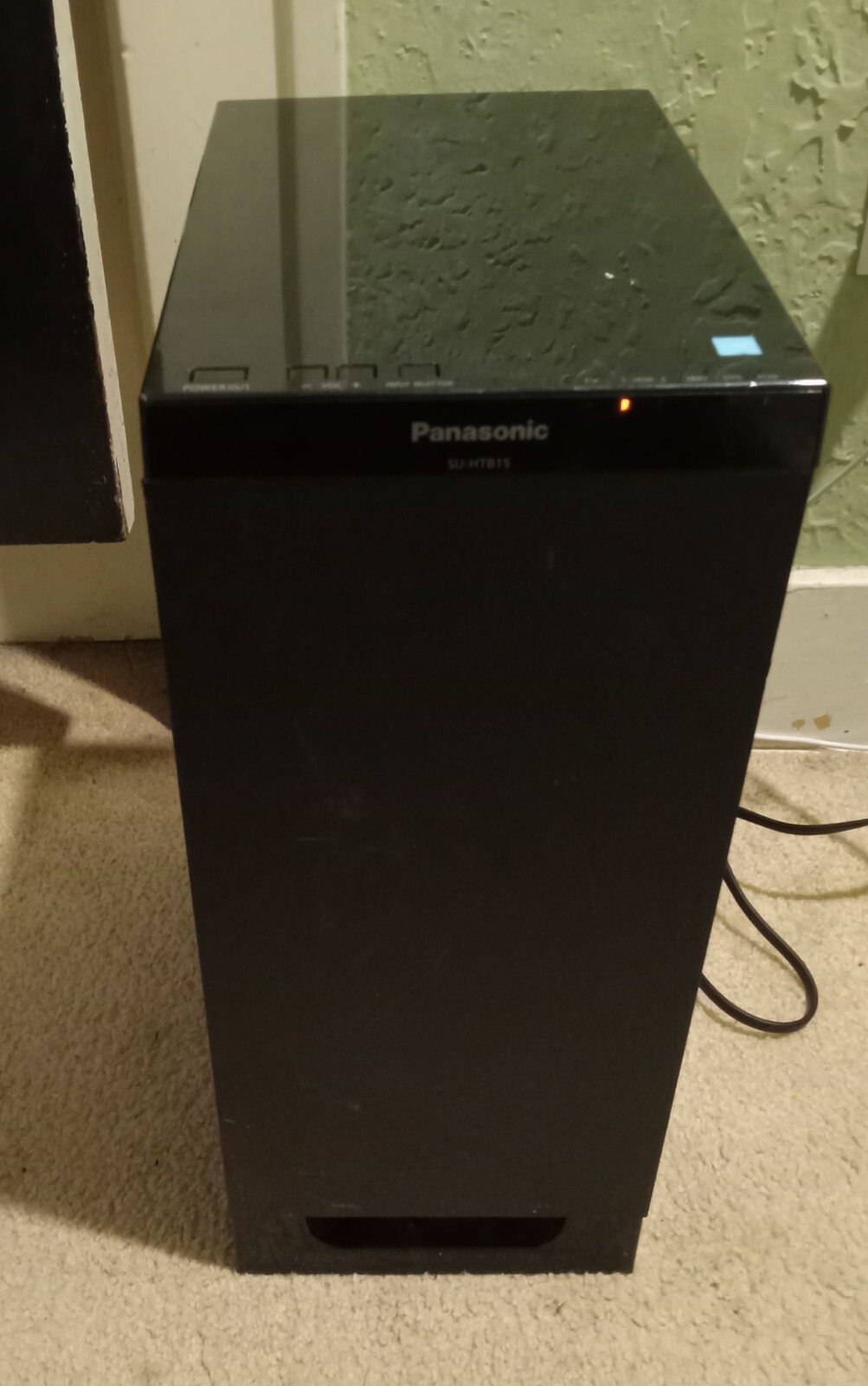 【美品】 Panasonic ホームシアターシステム SC-HTB15 箱付 Panasonic【SC-HTB15-K】パナソニック シアターバー3Dサラウンド