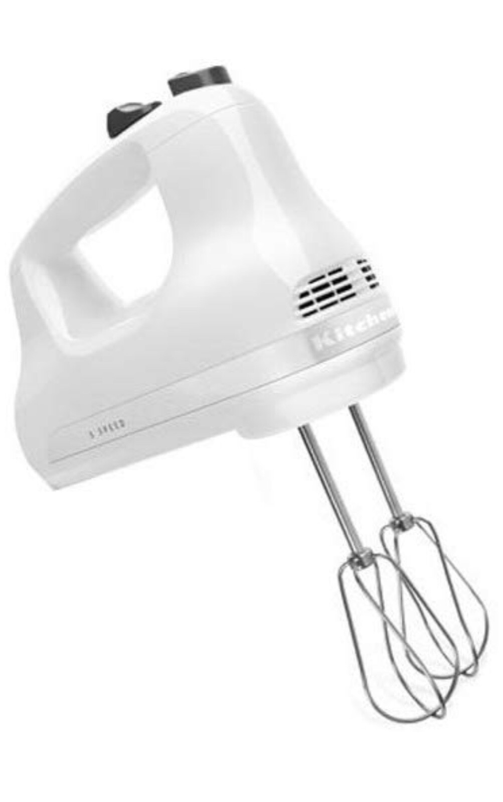 KitchenAid Ultra Power 5-Speed Hand Mixer White Color (t,cb