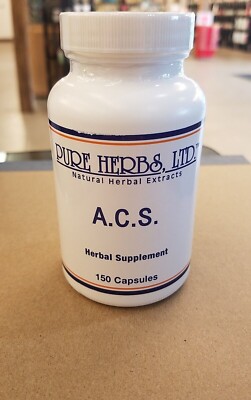 Pure Herbs A.C.S. (All Cell Salts), 150 Capsules