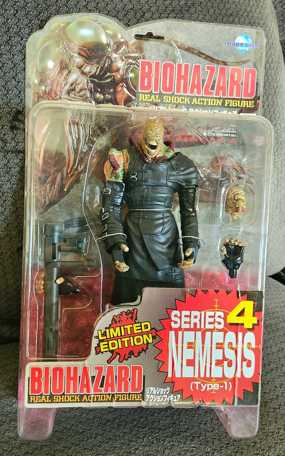 Biohazard Resident Evil Nemesis Type 1 Limited Edition Moby Biohazard Resident Evil Nemesis Type 1 Limited Edition Moby