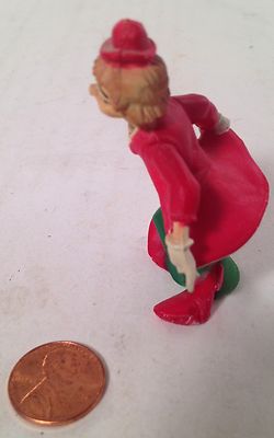 Ceramic Clown Figurine / Statue - Vintage 1970s- NEAR MINT