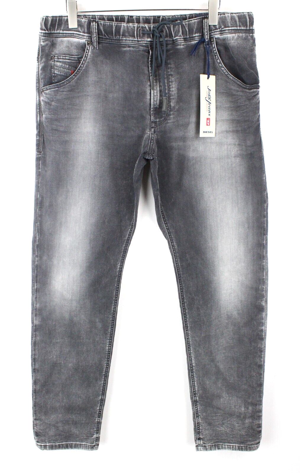 DIESEL Krooley-NE 0855B Men Jeans W38 Jogg Sweat Stretch DIESEL Krooley-NE 0855B Men Jeans W38 Jogg Sweat Stretch