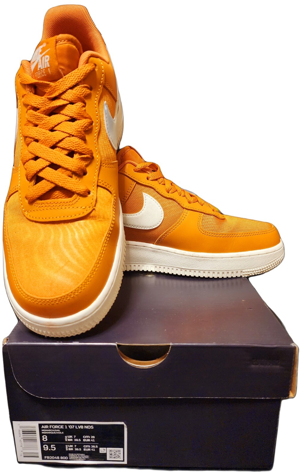 ★[NIKE]★Air Force 1 '07 LV8 Nylon Monarch Sail★24~31 CM★ Amazon.com | Nike Air Force 1 '07 LV8 Men's Shoes (HQ3612